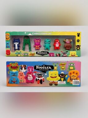 Fuggler Funny Ugly Monster Figure Set – 6 Piece Collectible Toy Pack